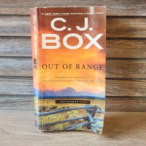 5/$20 C J Box Out of Range Paperback A Joe Pickett Novel